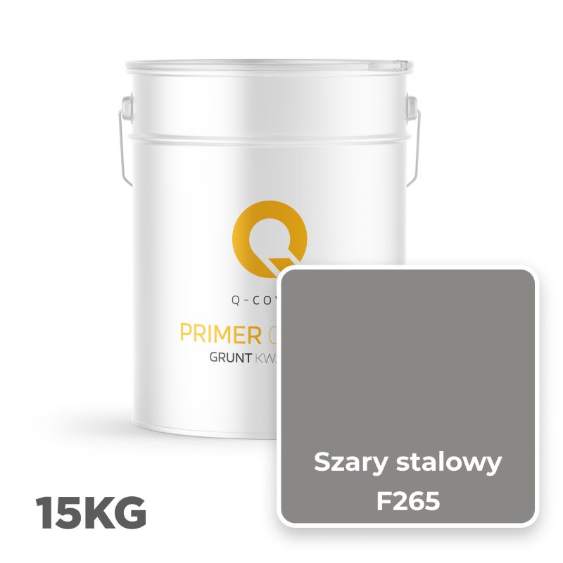 Kvartsprimer under Silikonepuds Stålgrå F265 15 kg