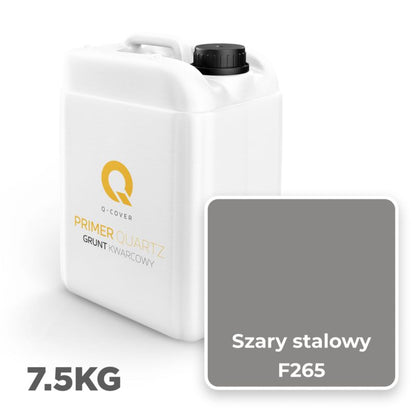 Kvartsgrunder til Silikonepuds Stålgrå F265 7,5 kg