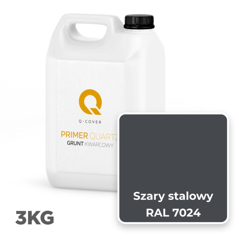 Kvartsprimer til Silikonepuds Stålgrå RAL7024 3 kg | 5905748091455