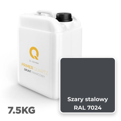 Kvartsgrunding Stålgrå RAL7024 7,5 kg