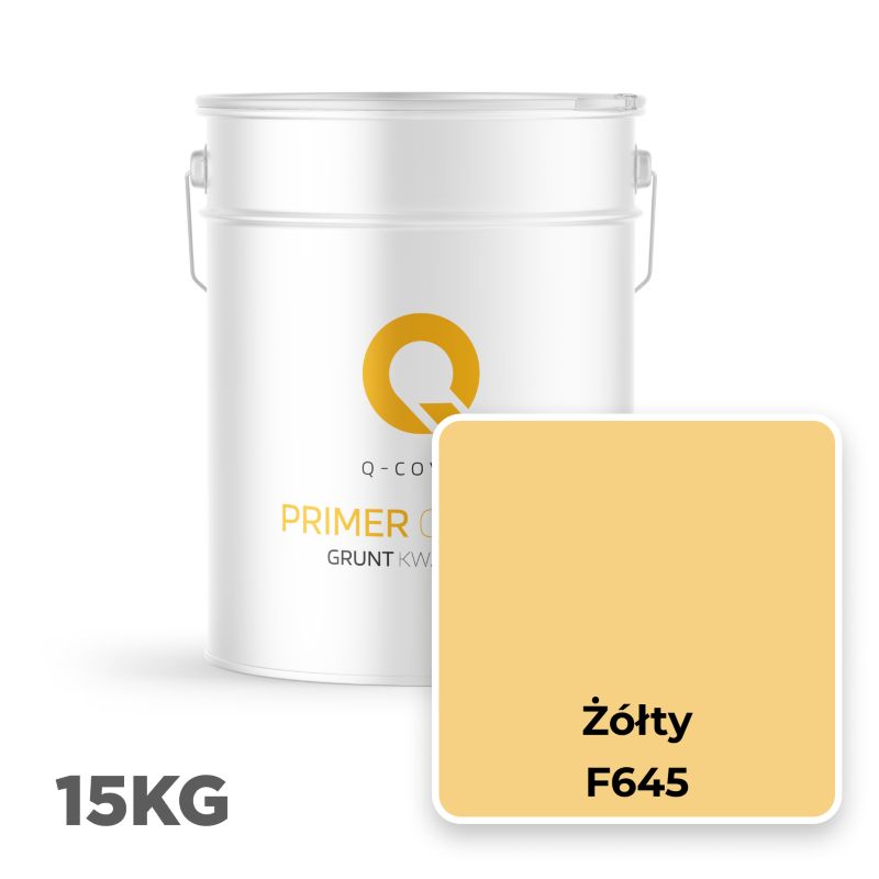 Kvartsgrunder til Silikonepuds F645 15 kg Gul