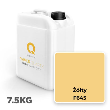Kvartsgrunder til Silikonepuds F645 7,5 kg Gul