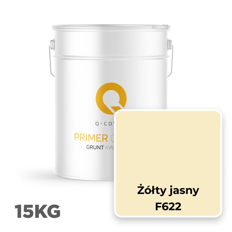 Kvartsprimer til Silikonepuds Lys Gul F622 15 kg