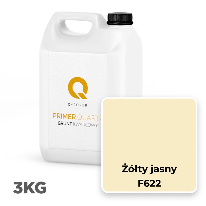 Kvartsgrunder Lys Gul F622 3 kg