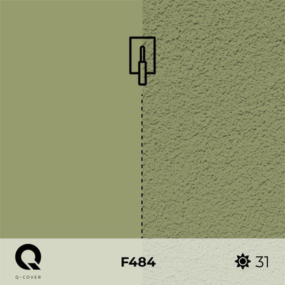 Kvartsgrunding F484 15 kg Grøn