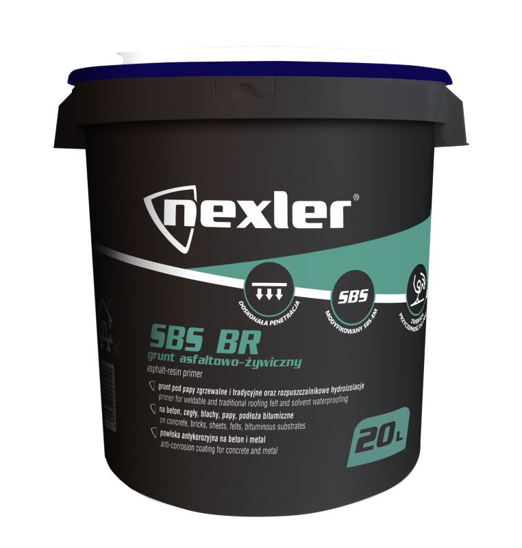 Bitumenprimer BR 20 Liter Sort