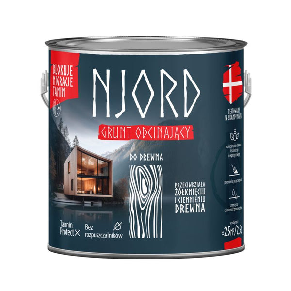 Njord afgrænsende grunder 2,5 l