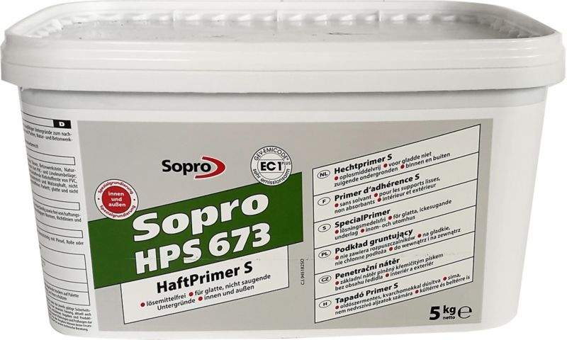 Sopro HPS673 gulvgrund, ikke-absorberende, 5 kg