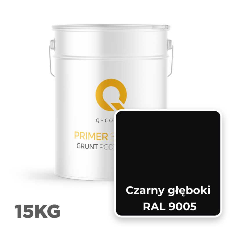 Pudsegrunding 15 kg Dyb Sort RAL9005