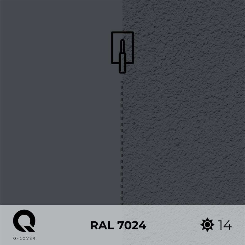 Pudsergrunder Stålgrå RAL 7024 15 kg