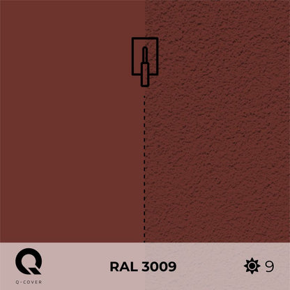 Pudsegrunding RAL3009 15 kg Kirsebærrød