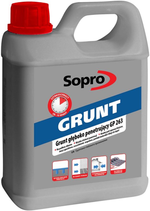 Sopro GP263 hurtigttørrende primer 1 kg