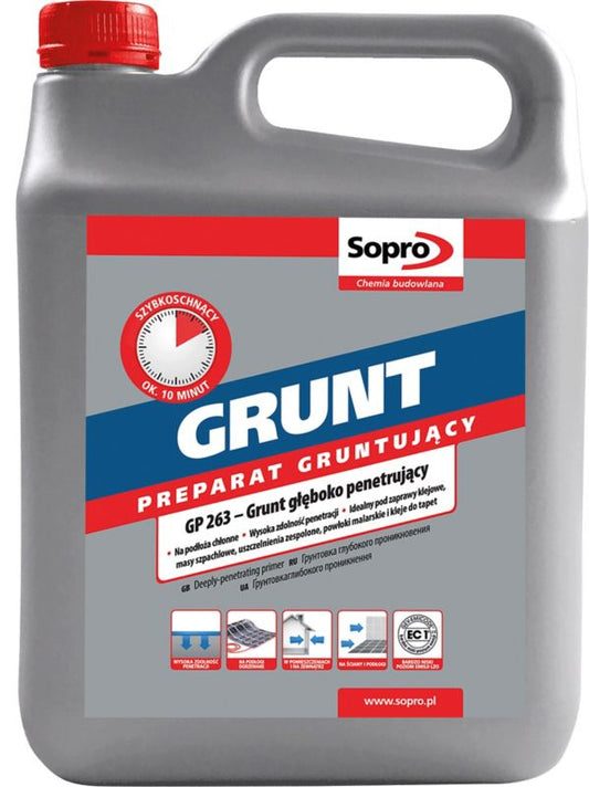 Sopro GP263 hurtigttørrende primer 4 kg