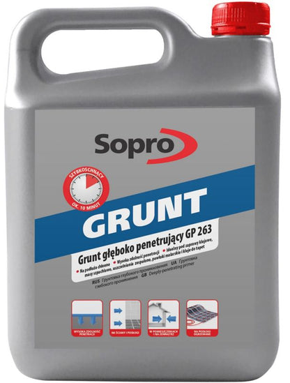 Sopro GP263 hurtigttørrende primer 4 kg