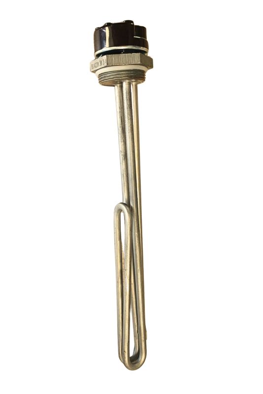 Varmelegeme Rustfri 5/4" 2kW med Termostat | 5907059976209