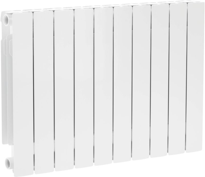 KFA Armatura ADR aluminiumsradiator med 10 elementer, hvid