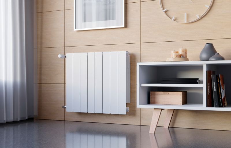 KFA Armatura ADR aluminiumsradiator med 10 elementer, hvid