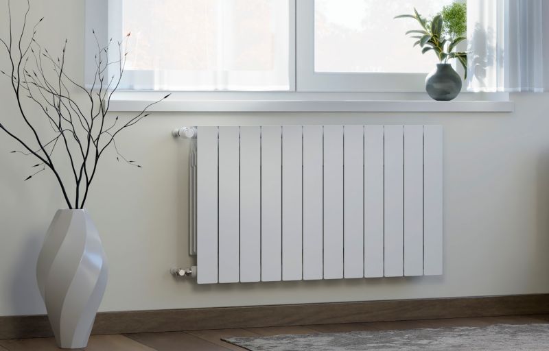 KFA Armatura ADR aluminiumsradiator med 10 elementer, hvid