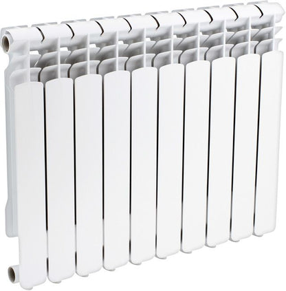 Aluminium Radiator 70x57,6 cm 10 Elementer Hvid | 5900308751527