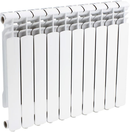Aluminium Radiator 70x57,6 cm 10 Elementer Hvid | 5900308751527