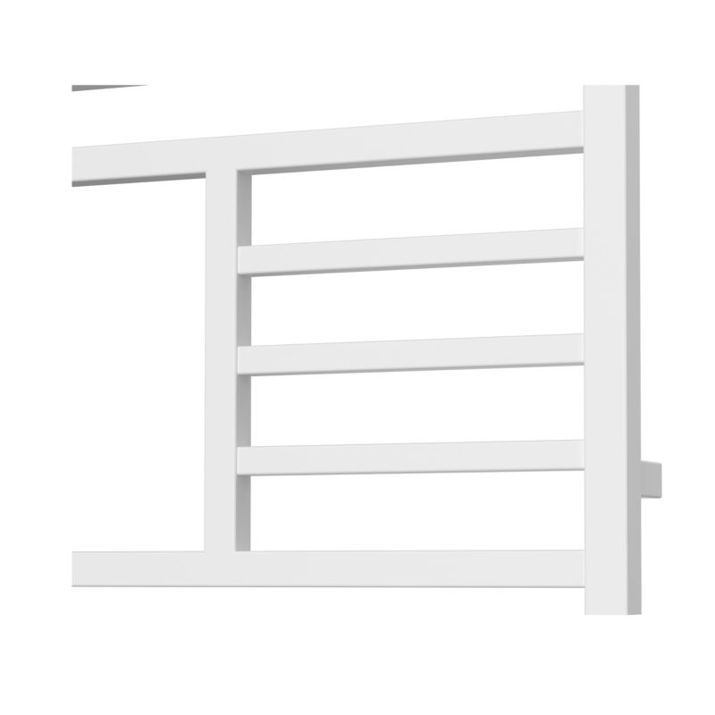 Asymmetrisk radiator GoodHome Arundel 100 x 50 cm hvid