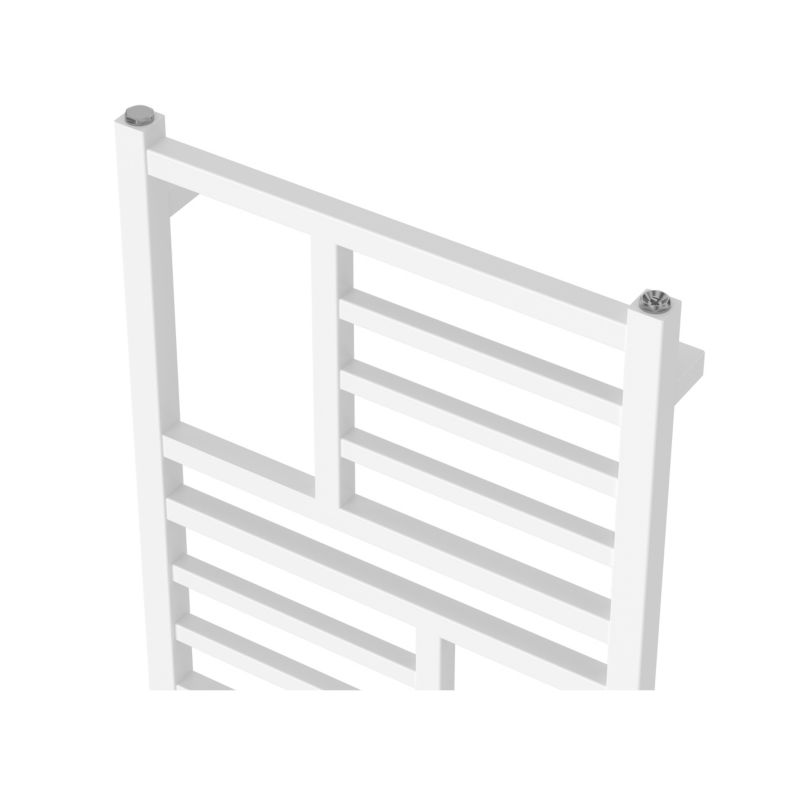 Asymmetrisk radiator GoodHome Arundel 100 x 50 cm hvid