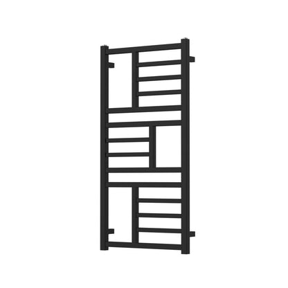 Asymmetrisk radiator GoodHome Arundel 100 x 50 cm mat-sort