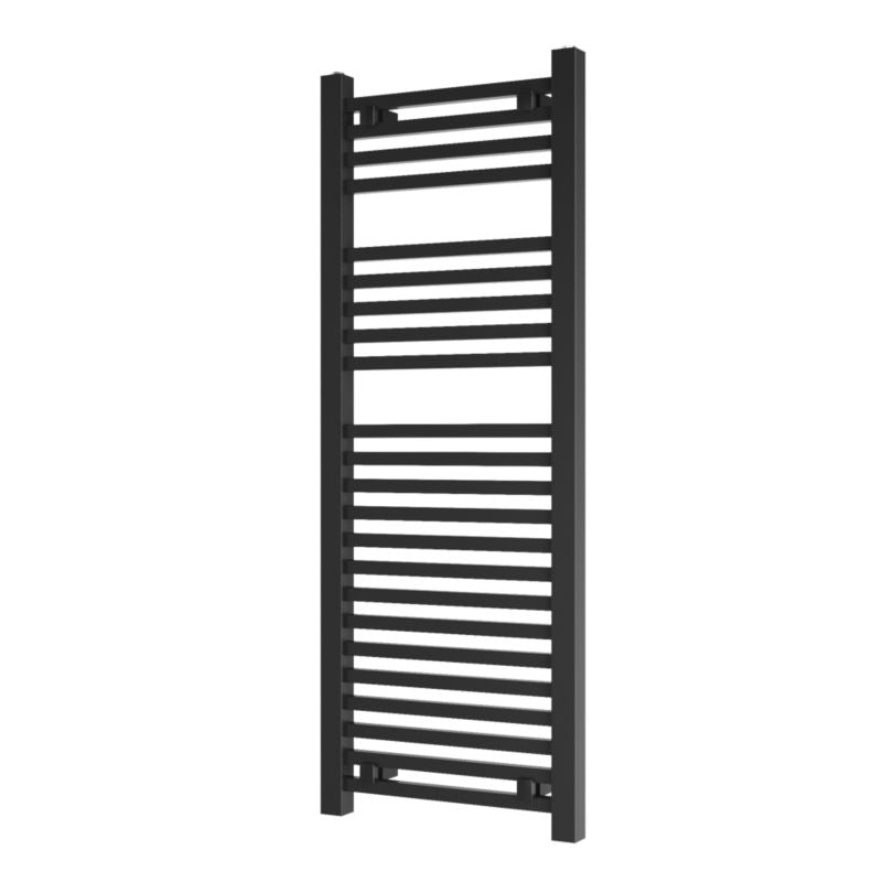 Håndklædetørrer Bergen 120x45 cm Sort 525 W