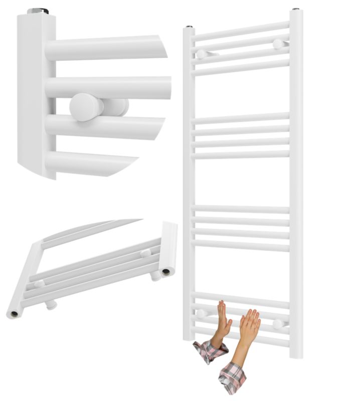 Håndklædetørrer Breno 50x110 cm Hvid