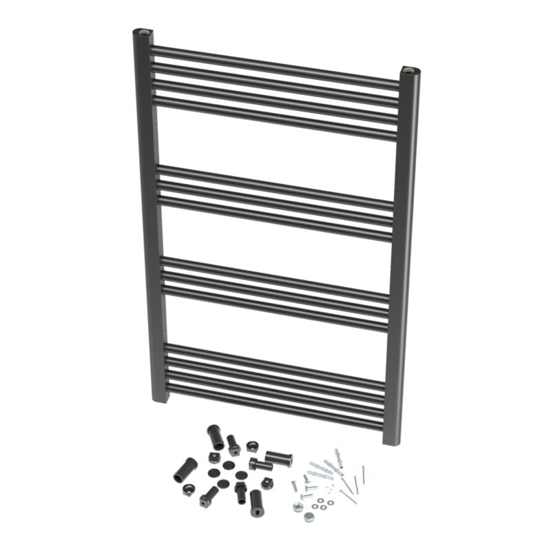 Håndklædetørrer Breno 60x100 cm Sort Stål | BRENO22941