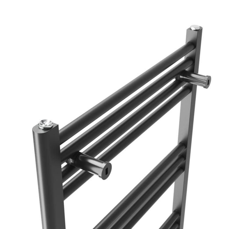 Håndklædetørrer Breno 60x100 cm Sort Stål | BRENO22941