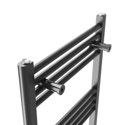 Håndklædetørrer Breno 60x150 cm Sort