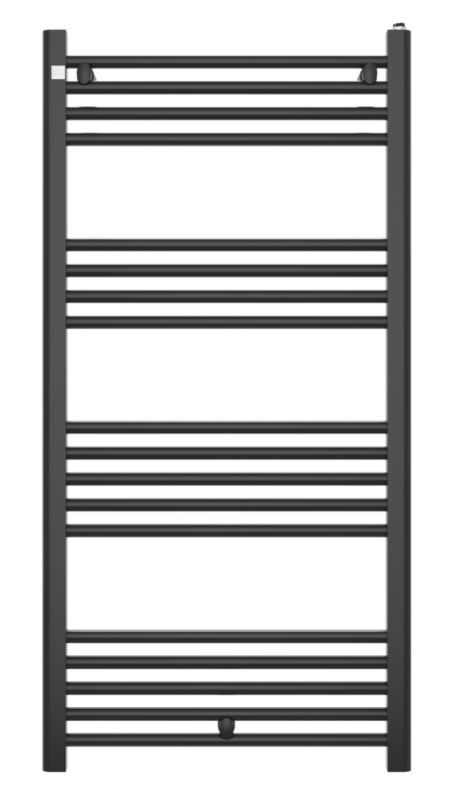 Håndklædetørrer Puerto 60x120 cm Sort