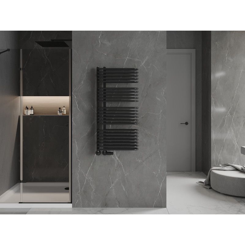 Mexen 1000x500 Amor badeværelsesradiator i mat-sort