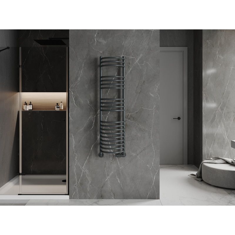 Mexen Eros antracit badeværelsesradiator 1200x318