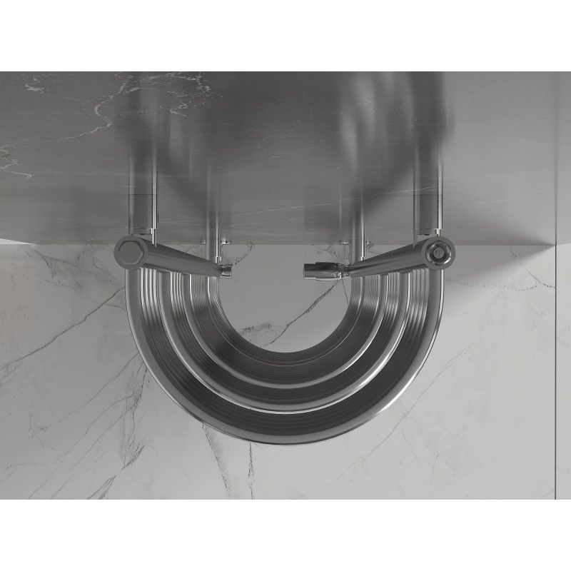 Mexen Eros badeværelsesradiator 1200x318, krom