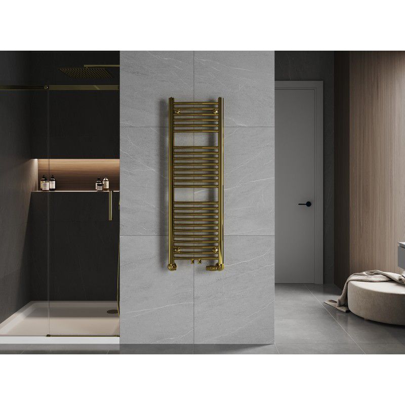 Mexen Ares badeværelsesradiator 1200x400 i guld