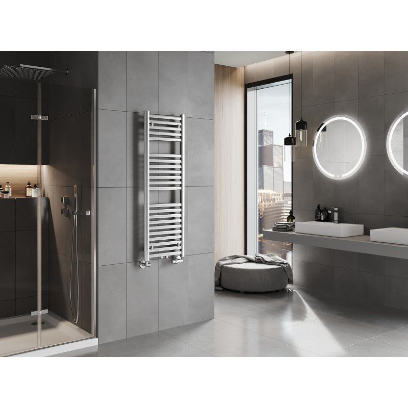 Mexen Hades badeværelsesradiator 1200x400 krom