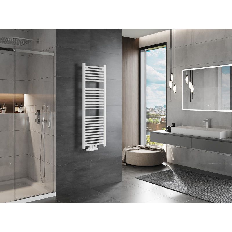 Mexen badeværelsesradiator 1200x400 Mars hvid