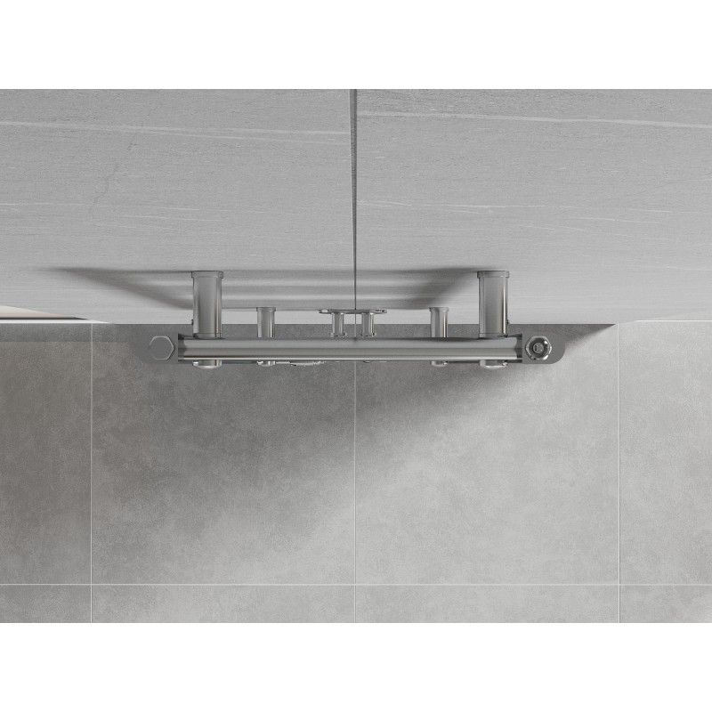 Mexen badeværelsesradiator 1200x400 Mars krom