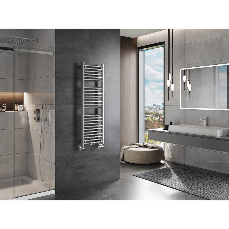 Mexen badeværelsesradiator 1200x400 Mars krom