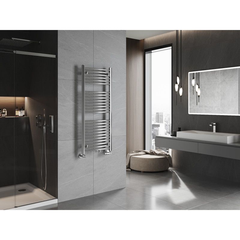 Mexen Ares badeværelsesradiator 1200x500 krom