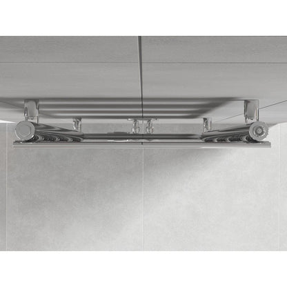 Mexen Ceres badeværelsesradiator 1200x500 krom