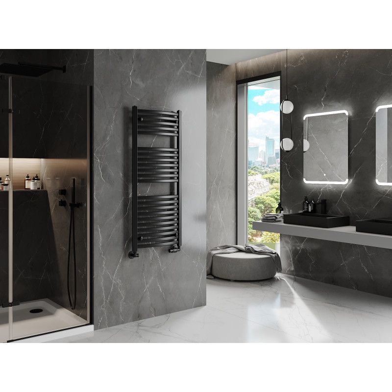 Mexen Helios badeværelsesradiator 1200x500 sort