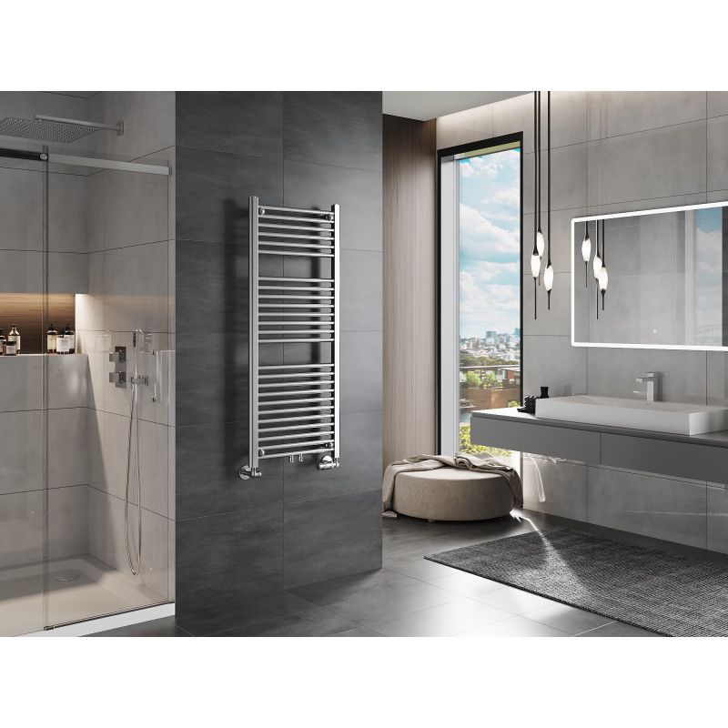 Mexen Mars badeværelsesradiator 1200x500 krom
