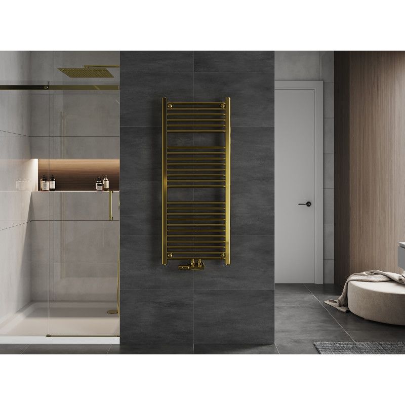 Mexen Mars badeværelsesradiator 1200x500 i guld