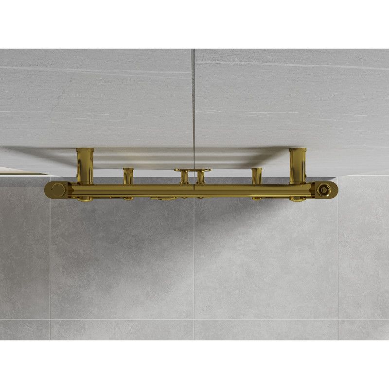 Mexen Mars badeværelsesradiator 1200x500 i guld