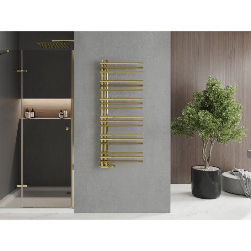 Mexen Neptun badeværelsesradiator 1200x500 i guld