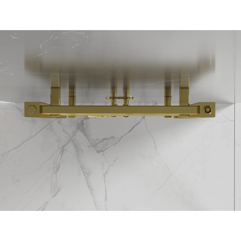 Mexen Pluton badeværelsesradiator 1200x500 i guld