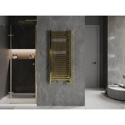 Mexen Pluton badeværelsesradiator 1200x500 i guld